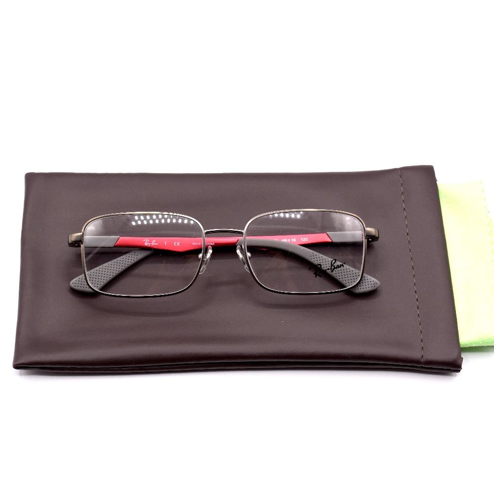 RAY-BAN JUNIOR RB1043 4040 GUNMETAL AUTHENTIC EYEGLASSES FRAME - Picture 8 of 9